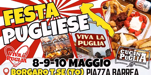 BORGARO TORINESE  \u2013  FESTA PUGLIESE | Viva la Puglia