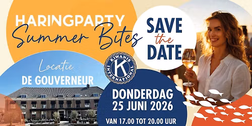 Haringparty - Summer Bites 25 juni 2026