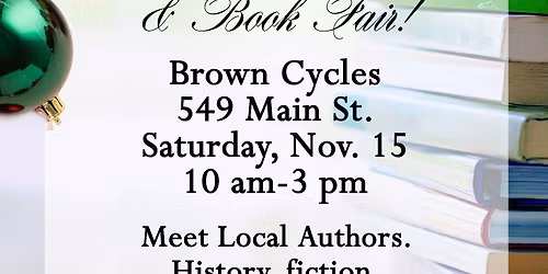 BROWN CYCLES HOLIDAY BOOK FAIR