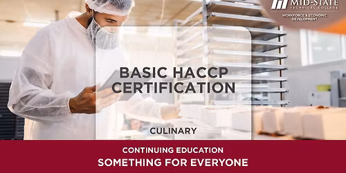 Basic HACCP Certification