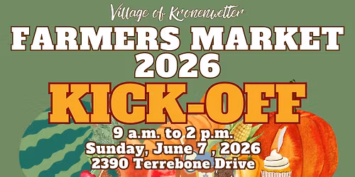 2026 Farmers Market KICK-OFF