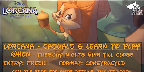 LORCANA - CASUALS & LEARN TO PLAY EVENT