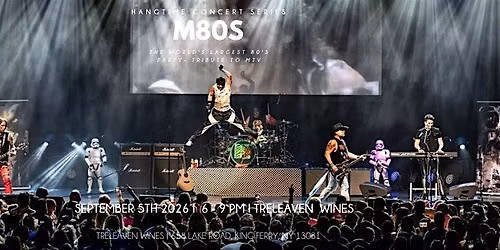 The World's Largest 80's Party featuring M80's: Tribute to MTV at Treleaven