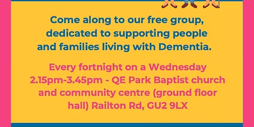 Reflections of Guildford - Free Dementia Support Group