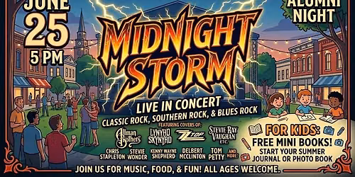 Midnight Storm at Thursdays at the Square