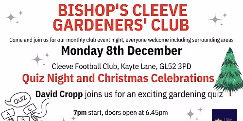 Bishops Cleeve Gardeners' Club Event Night