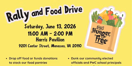 PWC Hunger Free Rally and Food Drive