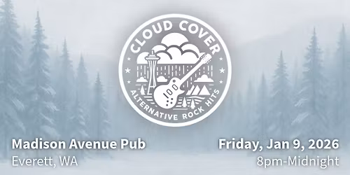 Cloud Cover kicks off your New Year at Madison Avenue Pub!