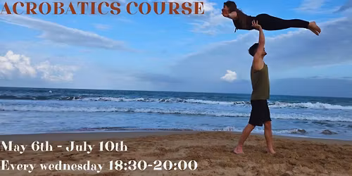 Partner acrobatic course for beginners