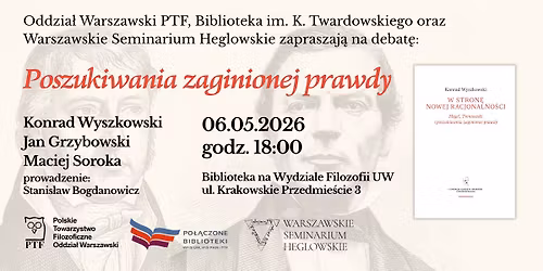 Poszukiwania zaginionej prawdy [PTF - DEBATA]