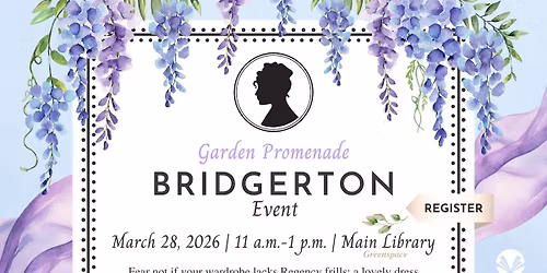 BRIDGERTON EVENT - Garden Promenade