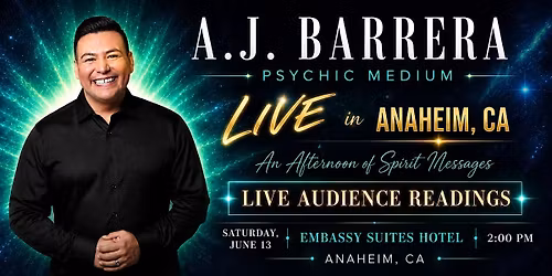 An Afternoon of Spirit Messages with Psychic Medium A.J. Barrera