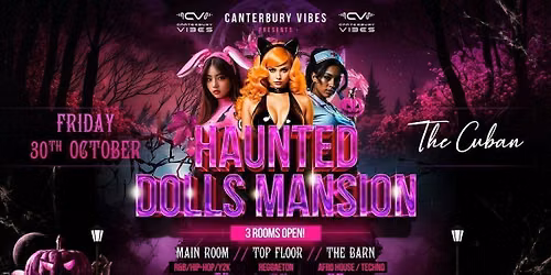 HALLOWEEN CANTERBURY 2026 - HAUNTED DOLLS MANSION