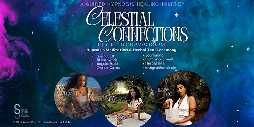 Celestial Connections: Hypnosis Meditation & Sound Bath