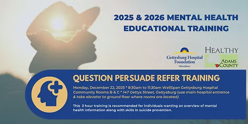 Mental Health Training : QPR Training