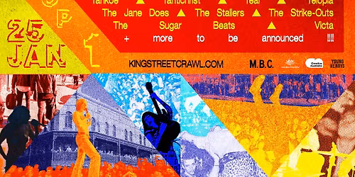 King Street Crawl - Summer Edition! MoshPit Lineup Inside!