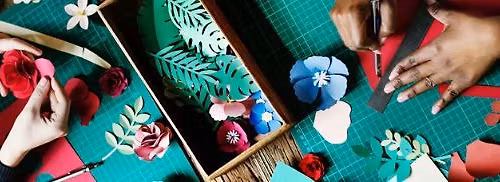 Craft: Giant Paper Flowers