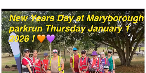 New Year's Day 2026 at Maryborough parkrun