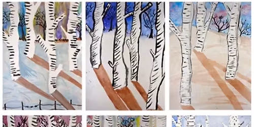 Birch Tree Winter Project with Raka Kingsland