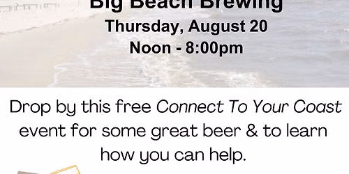 Connect to your Coast at Big Beach Brewing 