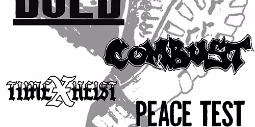 Agnostic Front, Bold, Combust, Time Heist, Peace Test