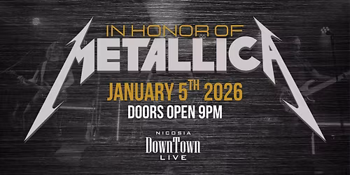 In Honor Of Metallica live at DownTown Live