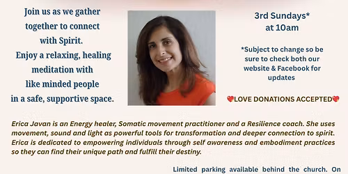 Sunday Morning Meditation with Erica Javan