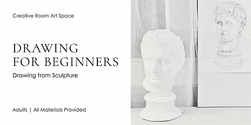 Drawing from Sculpture | Beginner Art Class | Evening Session | Brisbane