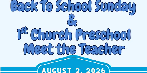 Back to School Sunday
