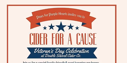 Cider for a Cause @ Double Shovel 