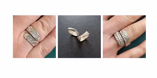 Silver Clay Adjustable Ring Workshop - Ransom's Pavilion, Hitchin