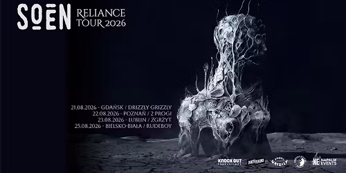 Soen \/ 25 VIII 2026 \/ RUDEBOY CLUB Bielsko-Bia\u0142a