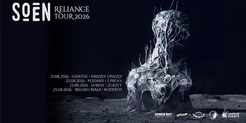 Soen \/ 25 VIII 2026 \/ RUDEBOY CLUB Bielsko-Bia\u0142a