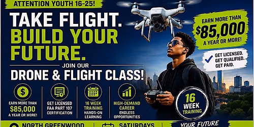 Powerful Young Adults Inc, Drone & Flight Program