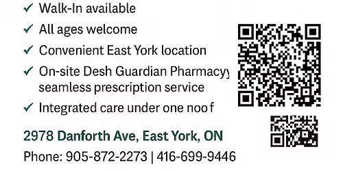 New urgent care clinic - Family physician accepting new patients