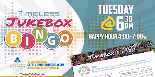 Jukebox Bingo Tuesdays