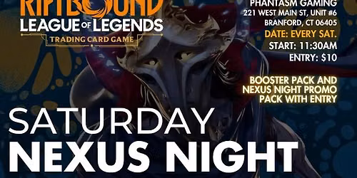 Riftbound Saturday Tournaments