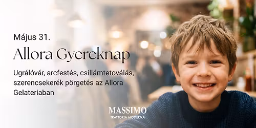 Allora Gyereknap az Allora Gelateri\u00e1ban