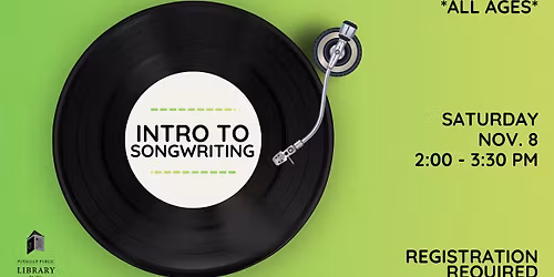 Intro to Songwriting Workshop