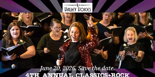 Community Choir Concert & Silent Auction - 4th Annual Classics+Rock