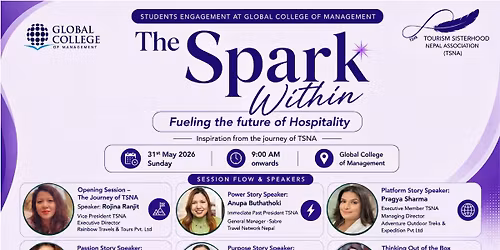The Spark Within \u2013 Fueling the Future of Hospitality (Inspiration from the Journey of TSNA)