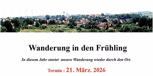 Frühlingswanderung 2025 - Freunde, Familie, Spiele