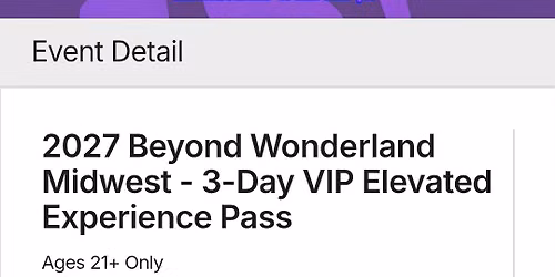 2027 Beyond Wonderland - Sunday at Chicagoland Speedway