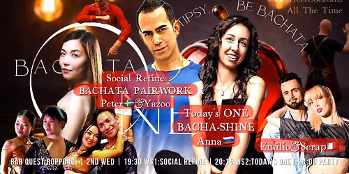 Bachata ONE\ud83c\udf4e Get Tipsy, Be Bachata\u2026!\ud83c\udf77