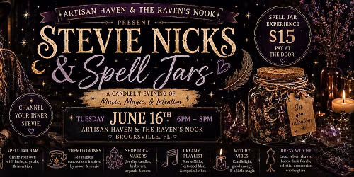 \u2728\ud83c\udf19 Stevie Nicks & Spell Jars