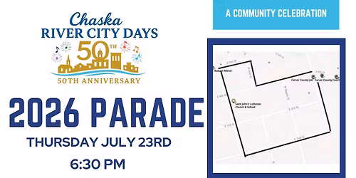 Chaska River City Days 2026 - PARADE 