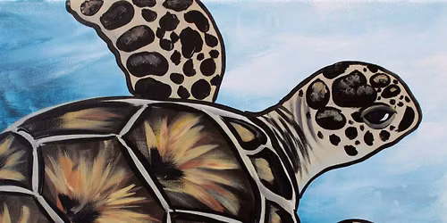 Sea Turtle Paint & Sip Party!