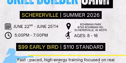 Schererville Community Skill Builder Camp 2026