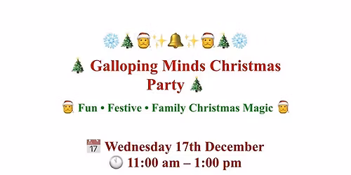 Galloping Minds Christmas Party