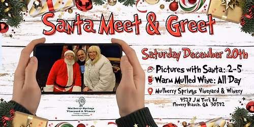 Meet Santa - Pictures and Mulled Wine